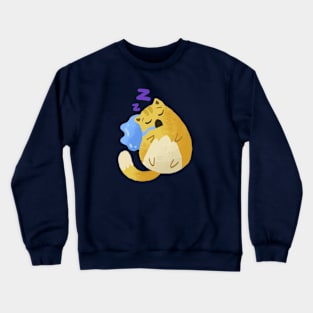 Sleeping cat Crewneck Sweatshirt